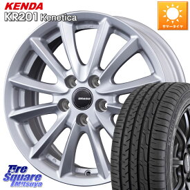 ヴェゼル KOSEI クレイシズVS6 QRA613Sホイール 16 X 6.5J +53 5穴 114.3 KENDA ケンダ KENETICA KR201 サマータイヤ 215/60R16