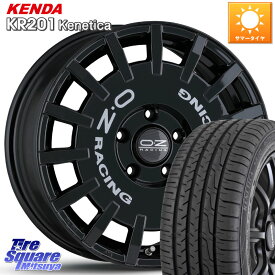 フォルクスワーゲン T-ROC OZ Rally Racing ラリーレーシング 専用KIT付属 16インチ 16 X 7.0J(VW TROC A1D) +48 5穴 112 KENDA ケンダ KENETICA KR201 2018年製 サマータイヤ OUTLET● 215/60R16