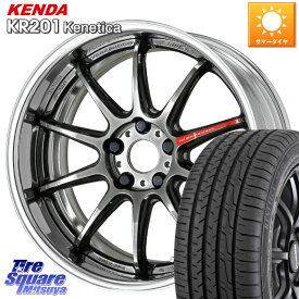 WORK EMOTION ZR10 L Disk GTK 18インチ 2ピース 18 X 8.5J +35 5穴 114.3 KENDA ケンダ KENETICA KR201 サマータイヤ 235/50R18 アルファード