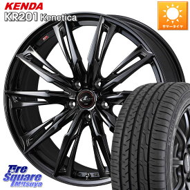 WEDS 40960 LEONIS レオニス GX ホイール 18インチ 18 X 8.0J +42 5穴 114.3 KENDA ケンダ KENETICA KR201 サマータイヤ 235/50R18 アルファード