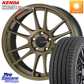 ENKEI エンケイ Racing Revolution GTC01RR ホイール 18 X 8.0J +45 5穴 114.3 KENDA ケンダ KENETICA KR201 サマータイヤ 225/45R18 リーフ