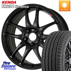 WORK ワーク EMOTION エモーション CR kiwami 極 18インチ 18 X 7.5J +47 5穴 100 KENDA ケンダ KENETICA KR201 サマータイヤ 215/45R18