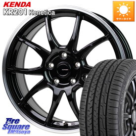 HotStuff G-SPEED P06 P-06 ホイール 17インチ 17 X 7.0J +45 5穴 100 KENDA ケンダ KENETICA KR201 サマータイヤ 215/55R17