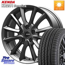 KOSEI クレイシズVS6 QRA800Gホイール 18 X 7.0J +48 5穴 114.3 KENDA ケンダ KENETICA KR201 サマータイヤ 225/45R18 ステップワゴン WRX S4 RX-8