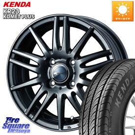 WEDS ウェッズ ZAMIK ザミック TITO 14インチ 14 X 5.5J +38 4穴 100 KENDA ケンダ KOMET PLUS KR23 サマータイヤ 165/65R14 ルーミー