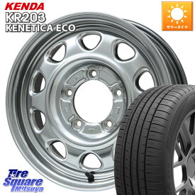 LEHRMEISTER レアマイスター LMG OFF STYLE ホイール 15インチ 15 X 5.5J +5 5穴 139.7 KENDA ケンダ KENETICA ECO KR203 サマータイヤ 215/70R15 シエラ