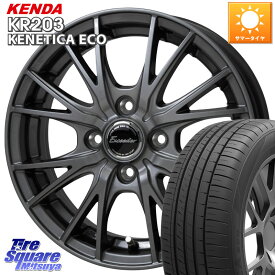 HotStuff Exceeder E05-2 ホイール 15インチ 15 X 5.5J +45 4穴 100 KENDA ケンダ KENETICA ECO KR203 サマータイヤ 175/65R15 アクア クロスビー