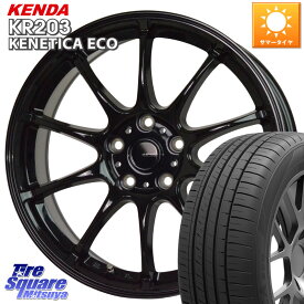 HotStuff G.SPEED G-07 ホイール 16インチ 16 X 6.5J +48 5穴 100 KENDA ケンダ KENETICA ECO KR203 サマータイヤ 205/55R16 プリウス 86 インプレッサ カローラスポーツ XV