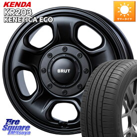 BRUT ブルート BR-33 BR33 ホイール 16インチ 16 X 6.5J +30 5穴 100 KENDA ケンダ KENETICA ECO KR203 サマータイヤ 205/55R16 カローラスポーツ