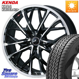 WEDS LEONIS MV レオニス MV ホイール 16インチ 16 X 6.5J +47 5穴 114.3 KENDA ケンダ KR15 KLEVER HP H/P サマータイヤ 215/70R16