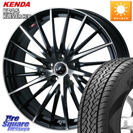 WEDS LEONIS FR レオニス FR ホイール 16インチ 16 X 6.5J +47 5穴 114.3 KENDA ケンダ KR15 KLEVER HP H/P サマータイヤ 215/70R16