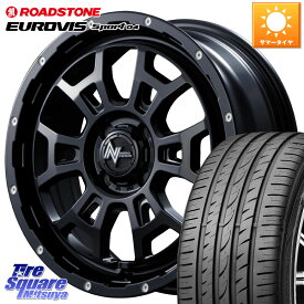 MANARAY NITRO POWER ナイトロパワー H6 SLUG スラッグ 16インチ 16 X 6.0J +40 4穴 100 ROADSTONE ロードストーン EUROVIS sport 04 サマータイヤ 205/45R16