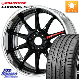 WORK EMOTION ZR10 L Disk 19インチ 2ピース 19 X 7.5J +39 5穴 114.3 ROADSTONE ロードストーン EUROVIS sport 04 サマータイヤ 245/35R19