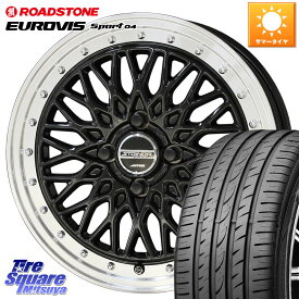 KYOHO シュタイナー FTX BK 16インチ 16 X 6.0J +40 4穴 100 ROADSTONE ロードストーン EUROVIS sport 04 サマータイヤ 195/50R16 シエンタ ヤリス ロードスター