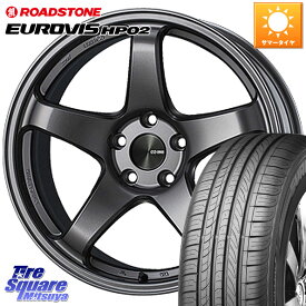 KYOHO ENKEI エンケイ PerformanceLine PF05 DS 4H 15インチ 15 X 6.0J +40 4穴 100 ROADSTONE ロードストーン EUROVIS HP02 サマータイヤ 185/60R15 シエンタ ヤリス