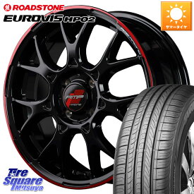 MANARAY MID RMP RACING R27 アルミホイール 15インチ 15 X 5.0J +45 4穴 100 ROADSTONE ロードストーン EUROVIS HP02 サマータイヤ 185/60R15 ソリオ