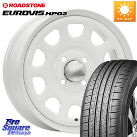 MLJ デイトナ SS DAYTONA SS WH 4H 14インチ 14 X 5.0J +42 4穴 100 ROADSTONE ロードストーン EUROVIS HP02 サマータイヤ 165/65R14 ハスラー デリカミニ