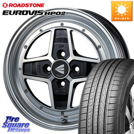 ENKEI エンケイ NEO CLASSIC APACHE2 15インチ 15 X 5.0J +45 4穴 100 ROADSTONE ロードストーン EUROVIS HP02 サマータイヤ 165/60R15 ハスラー デリカミニ