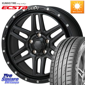 MONZA HI-BLOCK ERDE 17インチ 17 X 7.5J +41 5穴 114.3 KUMHO ECSTA PS71 エクスタ サマータイヤ 215/55R17 RX-8 カムリ