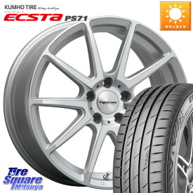 MLJ HYPERION CVX ハイペリオン ホイール 19インチ 19 X 8.5J +45 5穴 114.3 KUMHO ECSTA PS71 エクスタ サマータイヤ 245/40R19