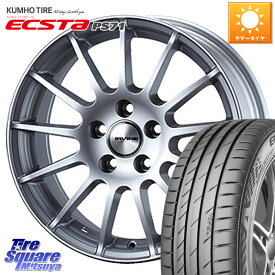 WEDS IR87549R/6 ウェッズ IRVINE F01 ホイール 18インチ 18 X 7.5J(MB R172) +49 5穴 112 KUMHO ECSTA PS71 エクスタ サマータイヤ 235/40R18 メルセデスベンツ SLC(R172)