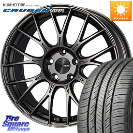 ENKEI エンケイ PerformanceLine PFM1 17インチ 17 X 7.5J +48 5穴 114.3 KUMHO CRUGEN HP71 クルーゼン サマータイヤ 225/65R17 RAV4 エクストレイル アウトバック