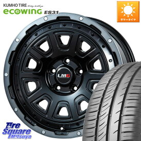 LEHRMEISTER レアマイスター LMG DS-10 DS10 16インチ 16 X 7.0J +45 5穴 114.3 KUMHO ecoWING ES31 エコウィング サマータイヤ 215/65R16 C-HR UX