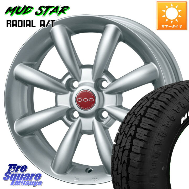 楽天市場】TARGA AGA500 For FIAT ホイール 14インチ 14 X 5.5J(FIAT 