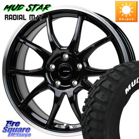 HotStuff G-SPEED P06 P-06 ホイール 17インチ 17 X 7.0J +45 5穴 100 MUDSTAR マッドスターRADIAL MT M/T ホワイトレター 225/60R17 アウトバック