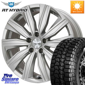 KYOHO EURO ZWEI ツヴァイ FK-10 シルバー 15 X 6.0J(VW GOIFVARIANT AU) +43 5穴 112 MONSTA TIRE RT HYBRID RT R/T ハイブリット ホワイトレター 195/65R15 フォルクスワーゲン ゴルフヴァリアント