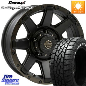 WEDS CROSS OVER GARMENTS StyleU インセット-5 16インチ 16 X 6.0J +0 5穴 139.7 GRIPMAX MUD Rage RT R/T MAX ホワイトレター 215/65R16 109*107 ジムニー シエラ