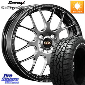 BBS RP 鍛造1ピース ホイール 15インチ 15 X 5.5J +45 4穴 100 GRIPMAX MUD Rage RT R/T MAX ホワイトレター 165/60R15 ハスラー ルーミー