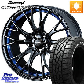 WEDS 72732 SA-20R SA20R ウェッズ スポーツ ホイール 17インチ 17 X 7.5J +45 5穴 114.3 GRIPMAX MUD Rage RT R/T MAX ホワイトレター 215/60R17 C-HR アルファード CX-30 UX