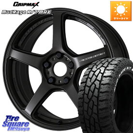 ZR-V ヴェゼル C-HR WORK ワーク EMOTION エモーション T5R 17インチ 17 X 7.0J +53 5穴 114.3 GRIPMAX MUD Rage RT R/T MAX ホワイトレター 215/60R17