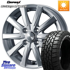 WEDS ジョーカースピリッツ 在庫 ホイール 16 X 6.0J +40 4穴 100 GRIPMAX MUD Rage RT R/T MAX ホワイトレター 195/65R16 ライズ ガソリン車