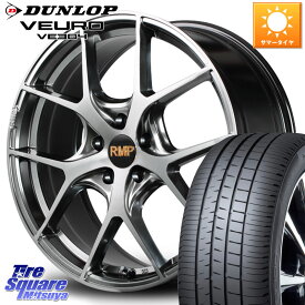 ステップワゴン MANARAY MID RMP - 025F ホイール 17インチ 17 X 7.0J +55 5穴 114.3 DUNLOP ダンロップ VEURO VE304 サマータイヤ 205/55R17