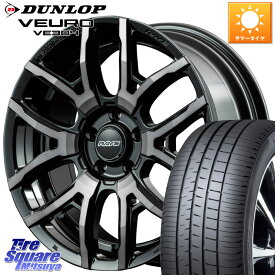 RAYS 【欠品次回7月末】 レイズ DAYTONA デイトナ F6 drive ホイール 18インチ 18 X 7.5J +38 5穴 114.3 DUNLOP ダンロップ VEURO VE304 サマータイヤ 225/60R18 RAV4 デリカ D5 D:5 NX アウトバック