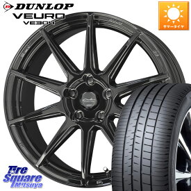 KYOHO キョウホウ CIRCLAR サーキュラー C10R 18インチ 18 X 7.0J +48 5穴 114.3 DUNLOP ダンロップ VEURO VE304 サマータイヤ 225/45R18 ステップワゴン WRX S4 RX-8