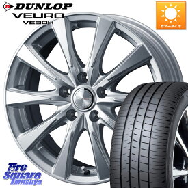 WEDS ジョーカースピリッツ ホイール 18 X 8.0J +45 5穴 114.3 DUNLOP ダンロップ VEURO VE304 サマータイヤ 245/45R18