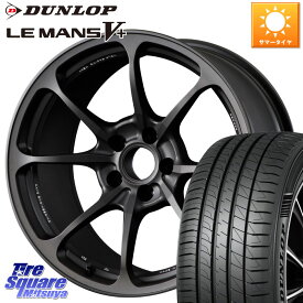 RAYS レイズ NE24 MT ボルクレーシング 18インチ 18 X 8.5J +42 5穴 100 DUNLOP ダンロップ LEMANS5+ ルマンV+ 225/40R18 86