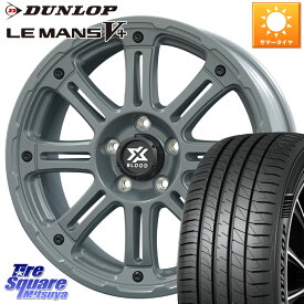 コスミック X BLOOD XB-01 クロス ブラッド XB01 ホイール 17インチ 17 X 7.0J +38 5穴 114.3 DUNLOP ダンロップ LEMANS5+ ルマンV+ 215/50R17 リーフ