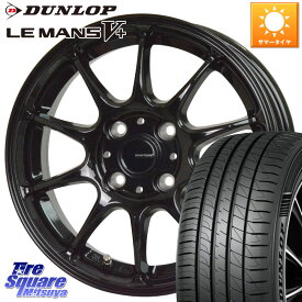 HotStuff G.SPEED G-07 ホイール 17インチ 17 X 6.5J +45 4穴 100 DUNLOP ダンロップ LEMANS5+ ルマンV+ 215/45R17 アクア