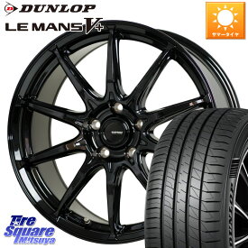 HotStuff G-SPEED G-05 G05 5H ホイール 4本 16インチ 16 X 6.5J +48 5穴 114.3 DUNLOP ダンロップ LEMANS5+ ルマンV+ 205/60R16 MAZDA3