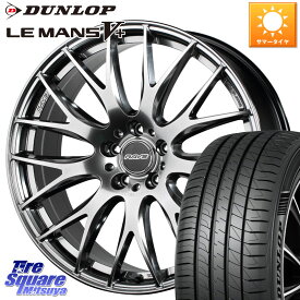 RAYS 【欠品次回8月末】 レイズ HOMURA 2X9Plus 18インチ 18 X 7.5J +50 5穴 114.3 DUNLOP ダンロップ LEMANS5+ ルマンV+ 225/45R18 WRX S4 レヴォーグ