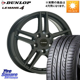 阿部商会 Eurodesign EIGER ホイール 15インチ 15 X 6.0J(FIAT MULTIPLA 186) +35 4穴 98 DUNLOP ダンロップ LEMANS 4 ルマン4 LM704 サマータイヤ 195/60R15 フィアット ムルティプラ