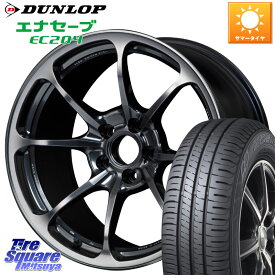 RAYS 【欠品次回9月末】 レイズ NE24 ボルクレーシング 18インチ 18 X 7.5J +48 5穴 114.3 DUNLOP ダンロップ エナセーブ EC204 ENASAVE サマータイヤ 225/50R18 C-HR UX ヴェゼル