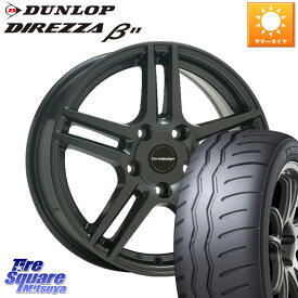 阿部商会 Eurodesign EIGER ホイール 17インチ 17 X 7.0J(MB W246) +46 5穴 112 DUNLOP DIREZZA B11 ディレッツァ ベータ11 225/45R17 メルセデスベンツ Bクラス