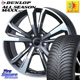 DUNLOP ダンロップ ALL SEASON MAXX AS1 オールシーズン 195/65R15 TARGA smartline365 15 X 6.0J(C3 A8HN) +28 4穴 108 シトロエン C3エアクロス