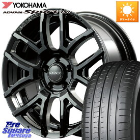 RAYS 【欠品次回8月末】 レイズ DAYTONA デイトナ F6 drive ホイール 18インチ 18 X 7.5J +38 5穴 114.3 YOKOHAMA R3608 ADVAN アドバン Sport スポーツ V107 ★ 225/60R18 RAV4 デリカ D5 D:5 NX アウトバック