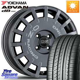 OZ Rally Racing ラリーレーシング GRA 専用KIT付属 16インチ 16 X 6.5J +38 4穴 100 YOKOHAMA R2974 ヨコハマ ADVAN dB V552 215/65R16 ライズ ガソリン車